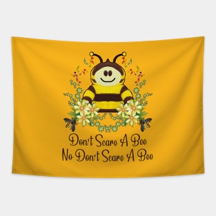 Funny And Cute Nanalan Bee Tapestry