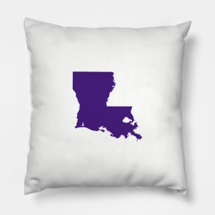 Louisiana Purple Pillow