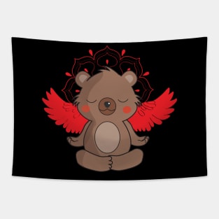 Angel Bear Tapestry