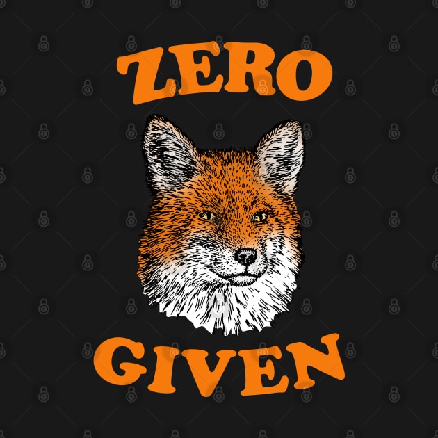 Zero Fox Given by DankFutura