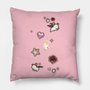 Moogle Stickers Pillow