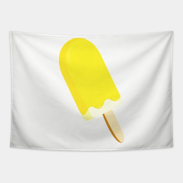 Lemon Popsicle Tapestry by traditionation