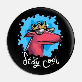 ‘Stay Cool’ Dawg Pin