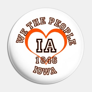 Show your Iowa pride: Iowa gifts and merchandise Pin