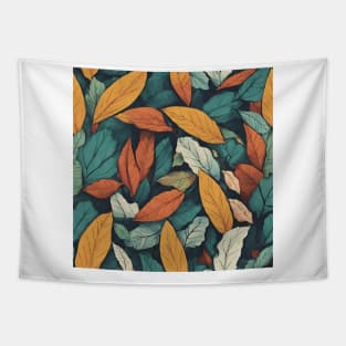 fallen leaves Tapestry