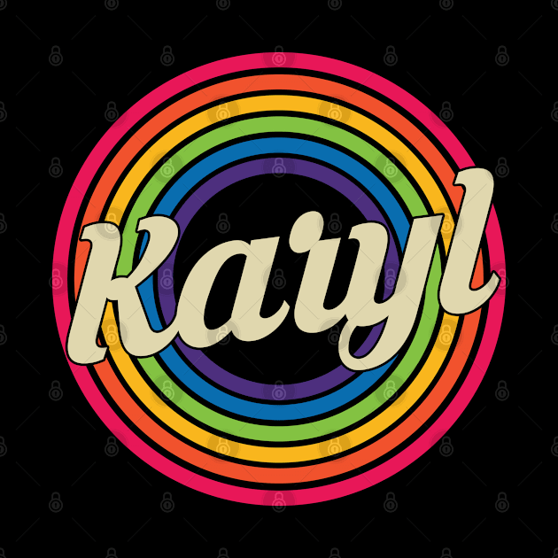 Karyl - Retro Rainbow Style by MaydenArt