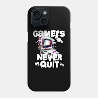 Gamer never quit Phone Case