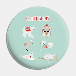 Let it snow Pin