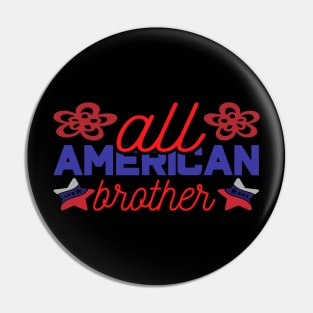 american  brather Pin