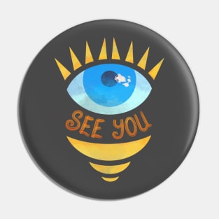 Eye See You Pin