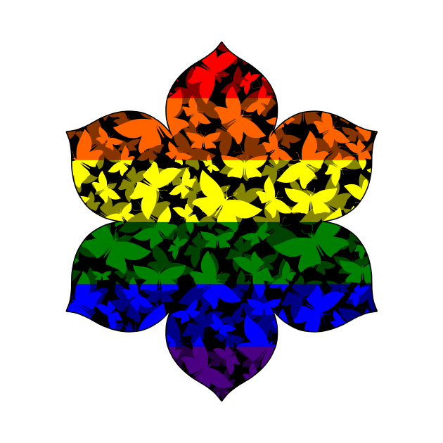 Veil of Butterflies, Pride Series - LGBTQ by StephOBrien