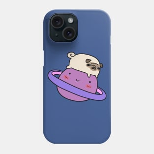 Saturn Pug Phone Case