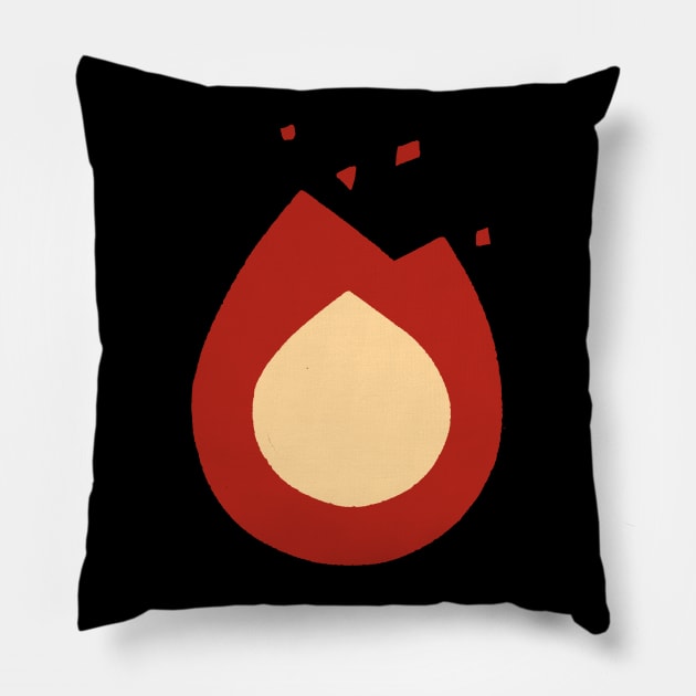 Fire Pillow by jmenas