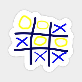 Tic-Tac-Toe Magnet