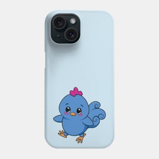 Blue Chicken Phone Case