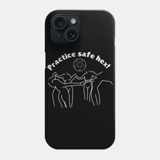 Practice Safe Hex Phone Case