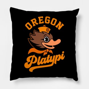 Oregon Platypi Pillow