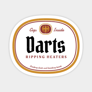 Darts ripping heaters - vintage design Magnet