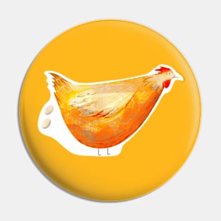 Oopsie Chicken Pin