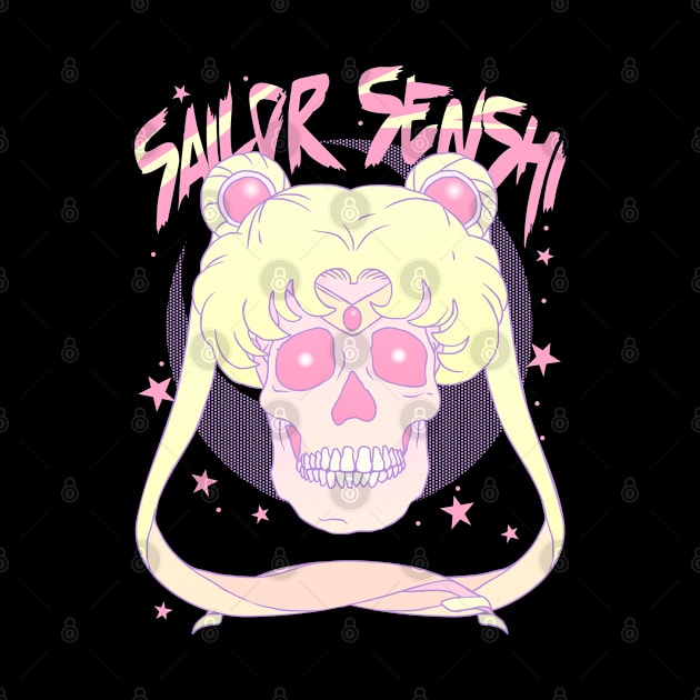 Undead Sailor Aesthetic Pastel Twintail Mahou Shoujo E-Girl by sadpanda