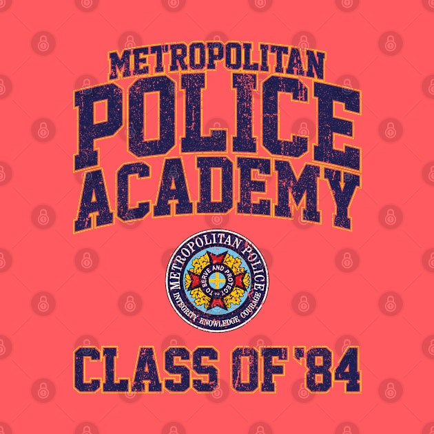 Metropolitan Police Academy Class of 84 - Police Academy by huckblade