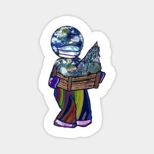 Gaia Mother Earth Magnet