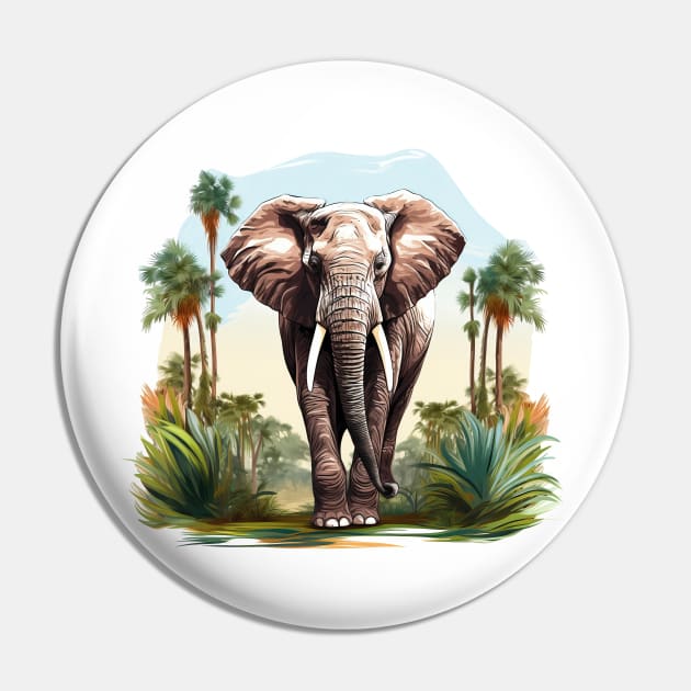 I Love Elephants Pin by zooleisurelife