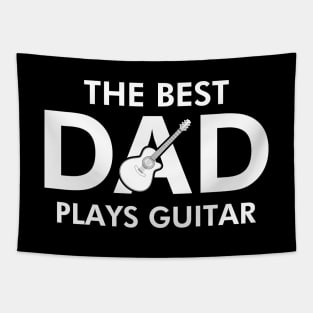 The Best Dad Plays Guitar Tapestry