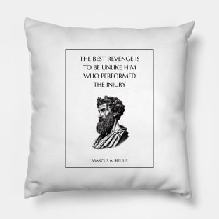 Marcus Aurelius Stoic Quote Pillow