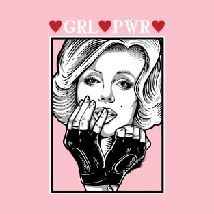 GIRL POWER Marilyn Monroe T-Shirt