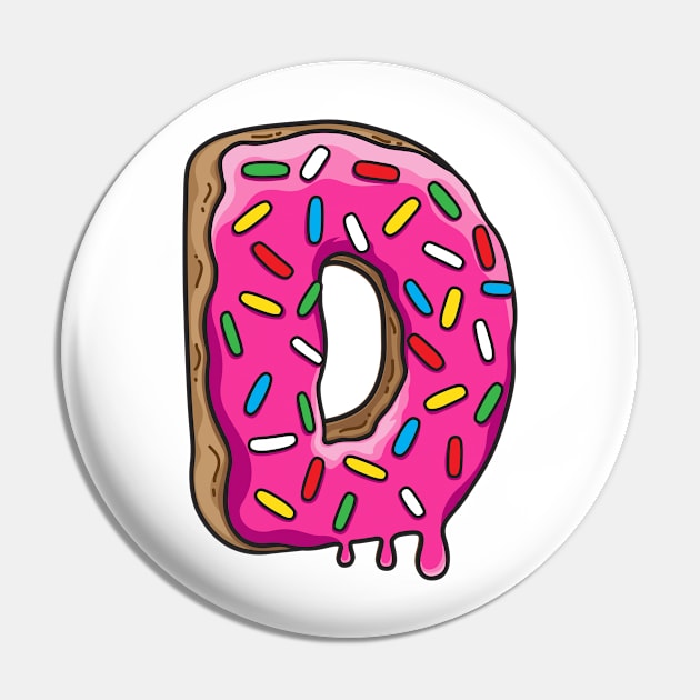 D is for Donut Pin by Plushism