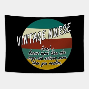 Vintage nurse Tapestry