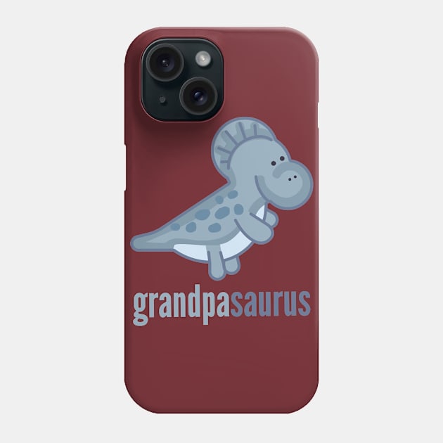 Grandpasaurus Shirt Family Dinosaur Shirt Set Phone Case by DoggyStyles