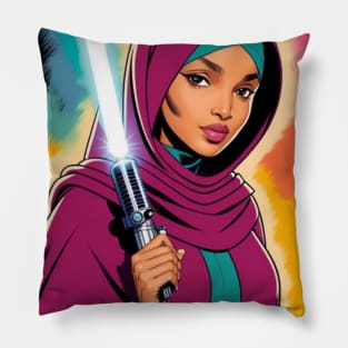 THE SQUAD-ILHAN OMAR 18 Pillow