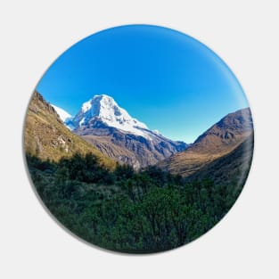 Beautiful Peruvian Andes mountain Pin