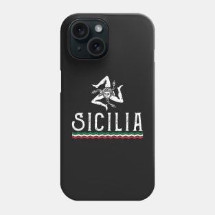 Love Sicilia Crest Siciliano Pride Phone Case