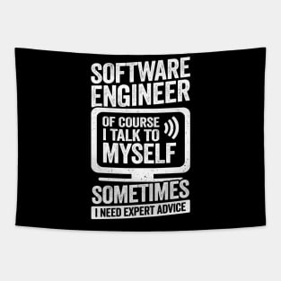 Funny Programming Software Engineer Gift Tapestry