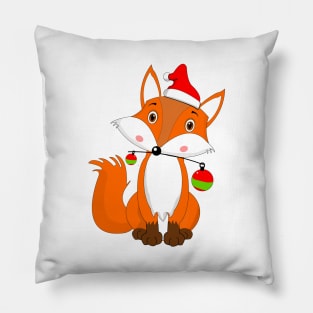 Foxmas, Merry Christmas! Pillow