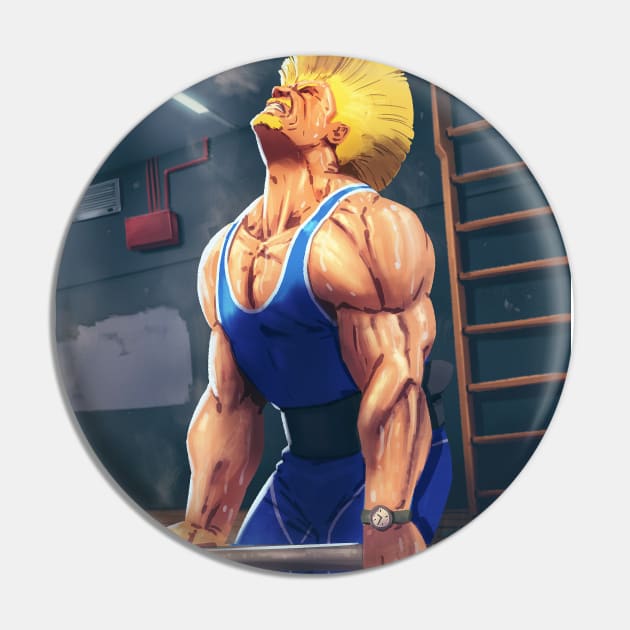 Guile Workout Pin by HeyJay