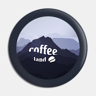 Coffee highland - I love Coffee Pin