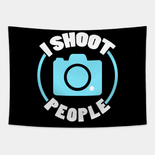 I Shoot People - Photographer Tapestry