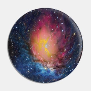 Galactic flower by Blacklinesw9 Pin