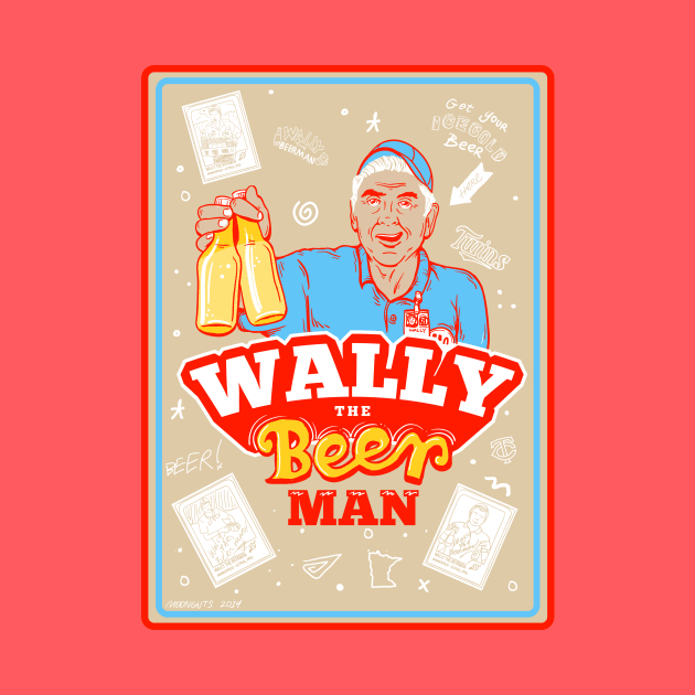 Wally The Beer Man by Moonguts