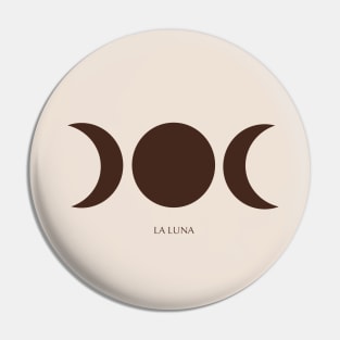 La Luna Full Moon Pin