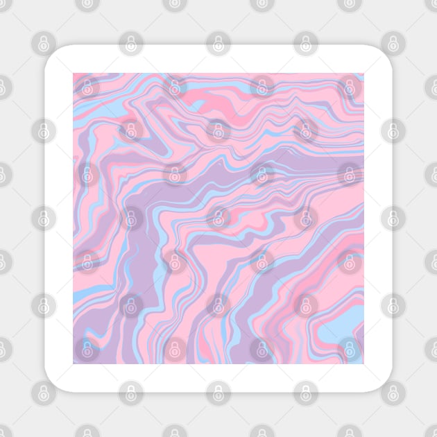 Liquid marble texture Magnet by DMJPRINT
