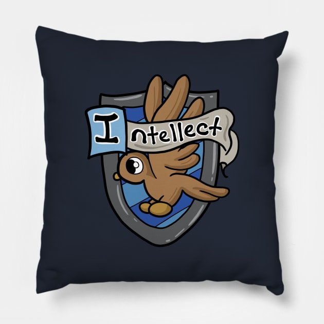 Intellect Pillow by LaceySimpson