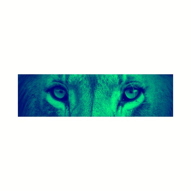 Lion Eyes (Turquoise) by BellaTilly