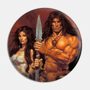 Conan and Belit Pin