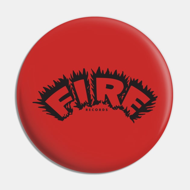 Fire Records Pin by MindsparkCreative