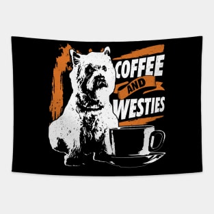 West Highland White Terrier Westie Dog Lover Gift Tapestry